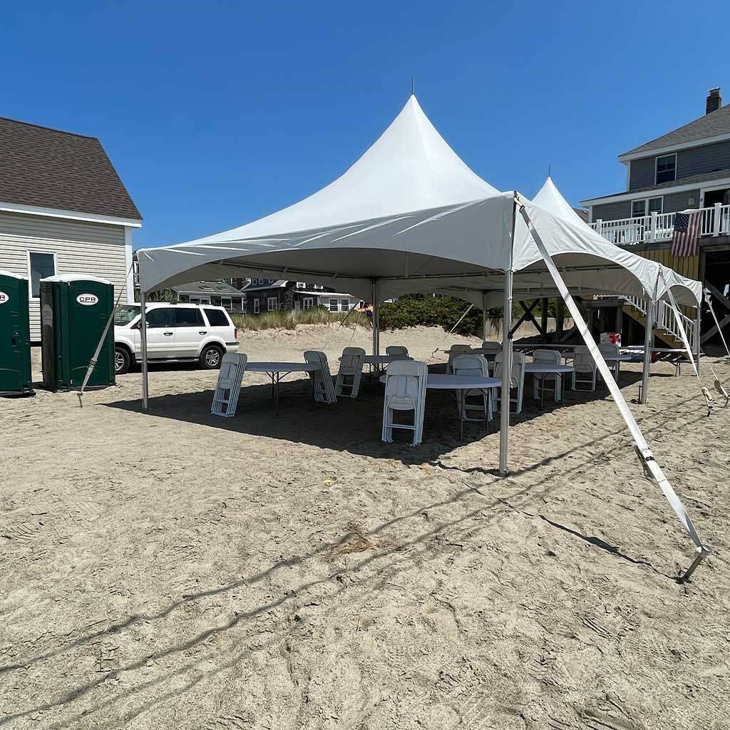 Cape cod tent on sale rentals