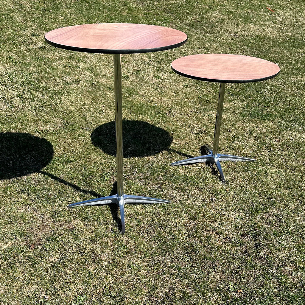 30" high top cocktail table